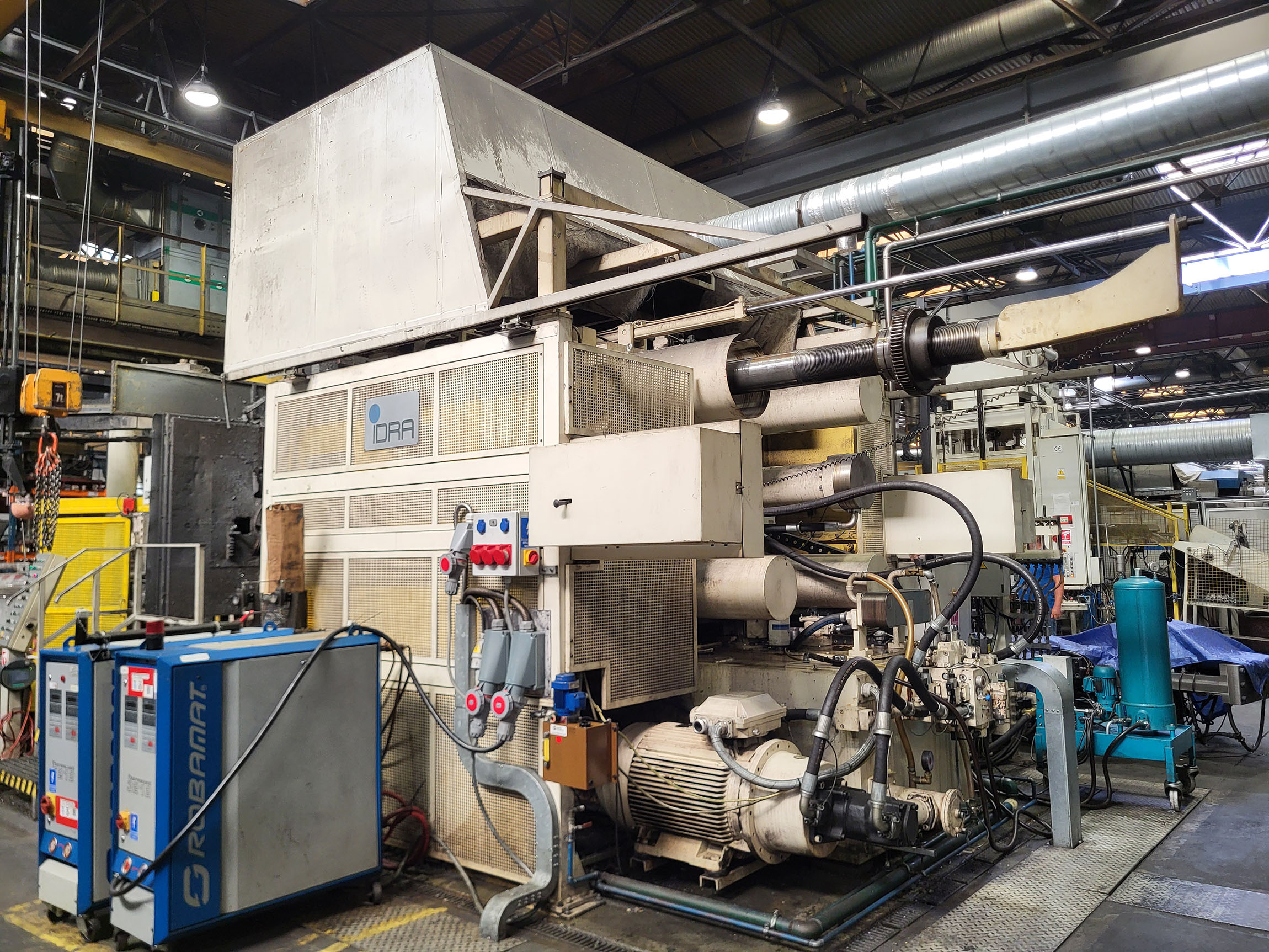 Idra OL 1100 S zimnokomorowa maszyna odlewnicza KK1700, używana