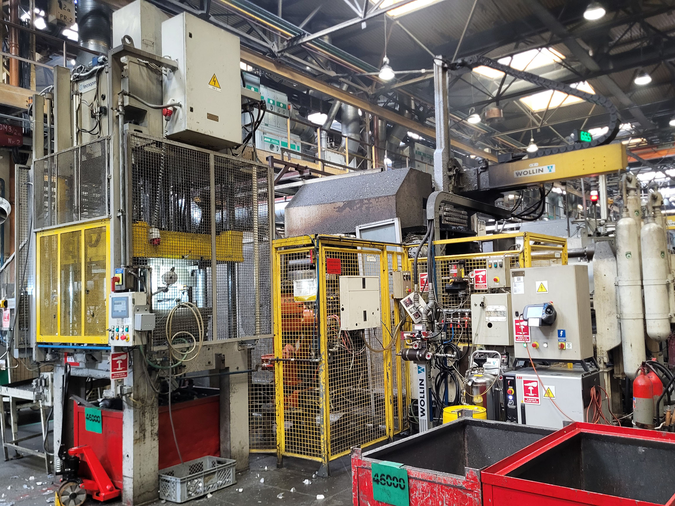 Maszyna odlewnicza zimnokomorowa Bühler SC D/84 KK1696, używana