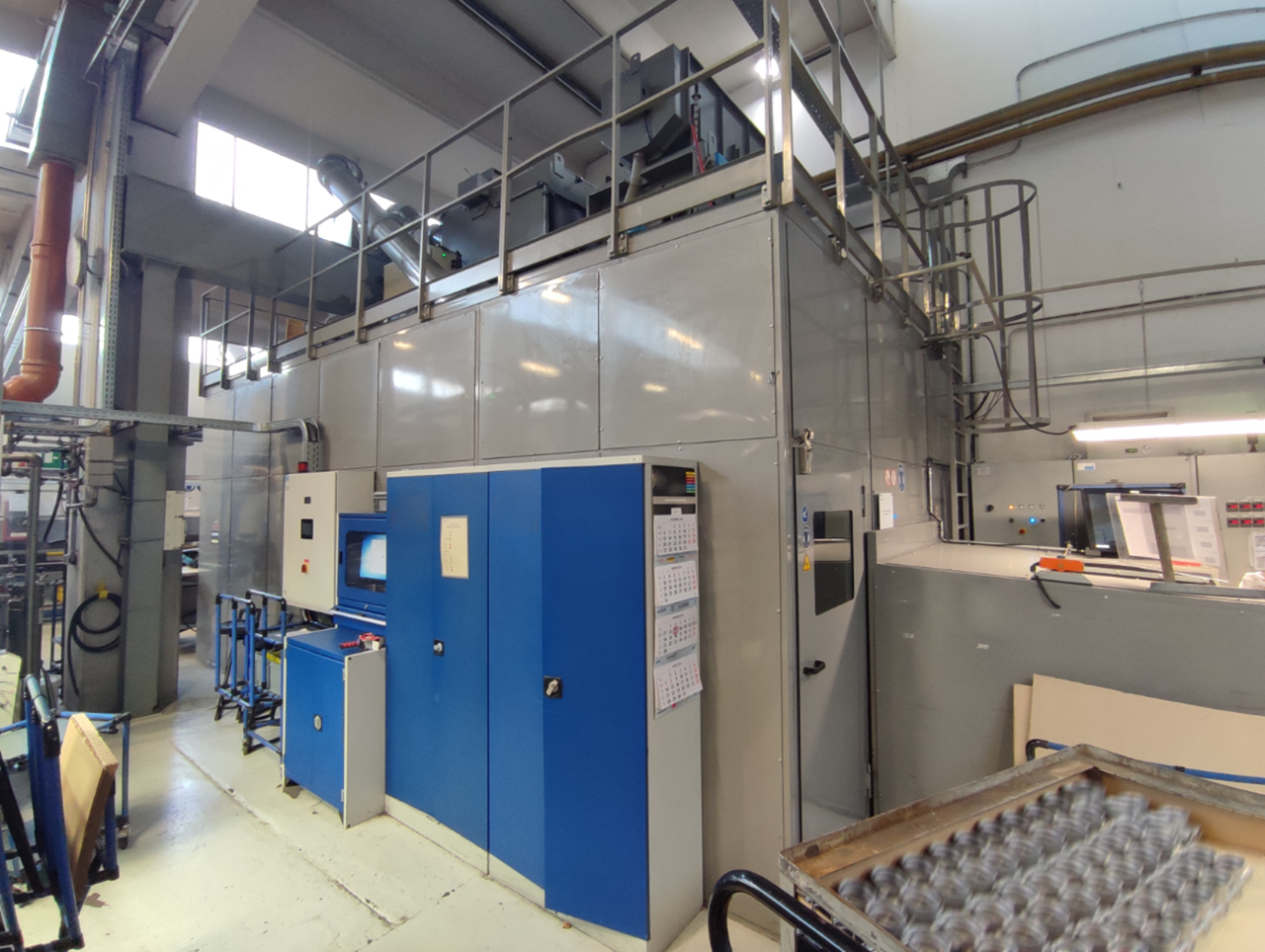 Interflex 1000-8TP1EUB-SM śrutownica SA2130, używana Interflex 1000-8TP1EUB-SM śrutownica SA2130, używana