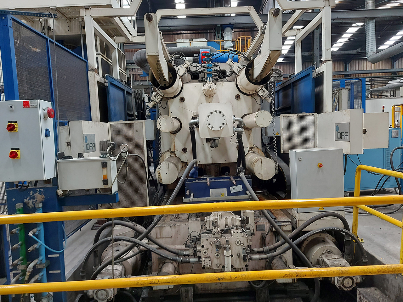 Idra-OL-1900-S-cold-chamber-die-casting-machine-KK1587-p7 Zimnokomorowa maszyna odlewnicza Idra OL 1900 S KK1587, używana