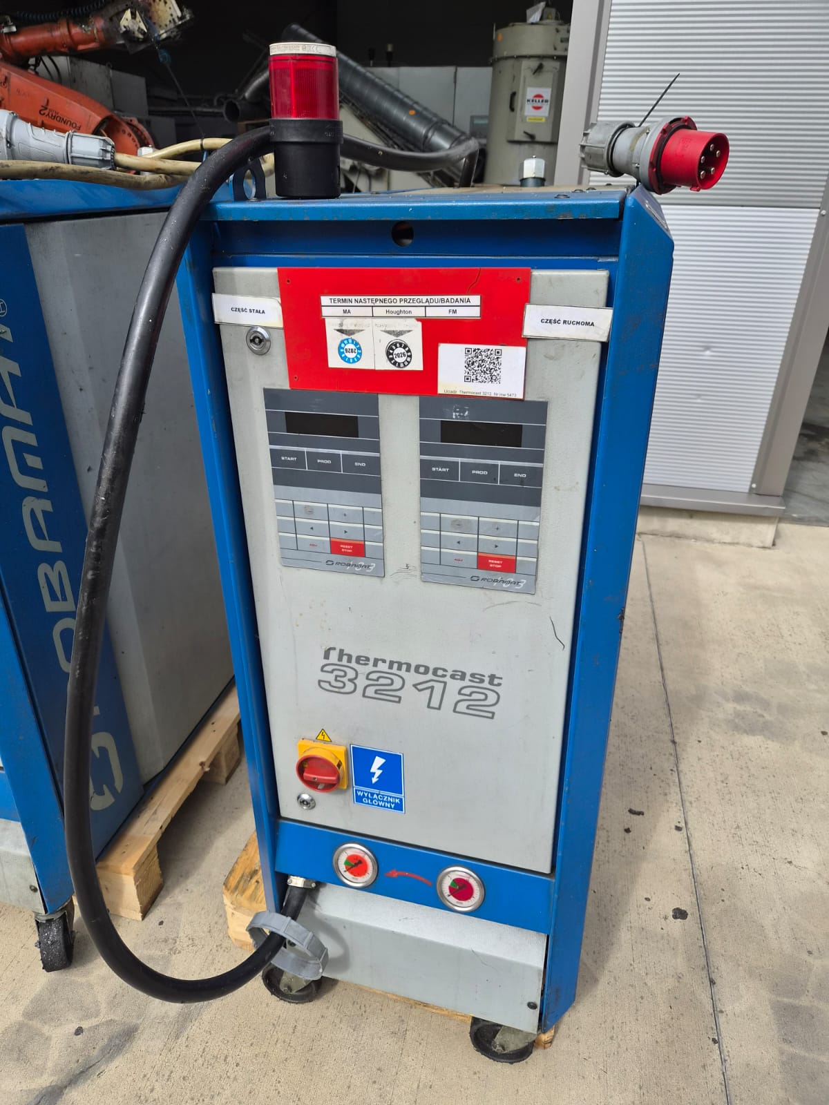 Regulator temperatury oleju Robamat Thermocast 3212 ZU2265, używany
