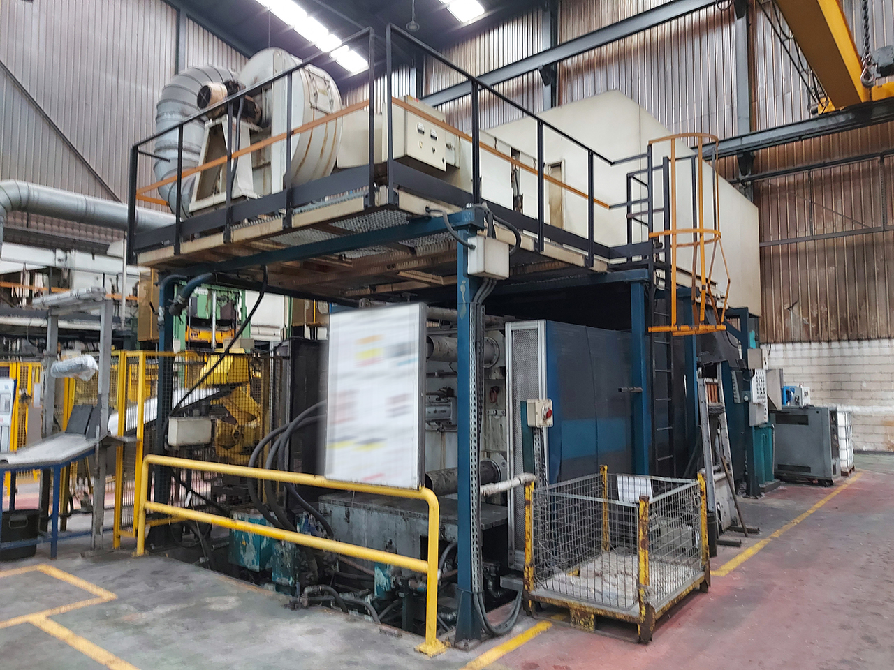 B-uhler-Evolution-B-140-D-cold-chamber-die-casting-machine-KK1580_1 Bühler Evolution B 140 D maszyna odlewnicza zimnokomorowa KK1580, używana