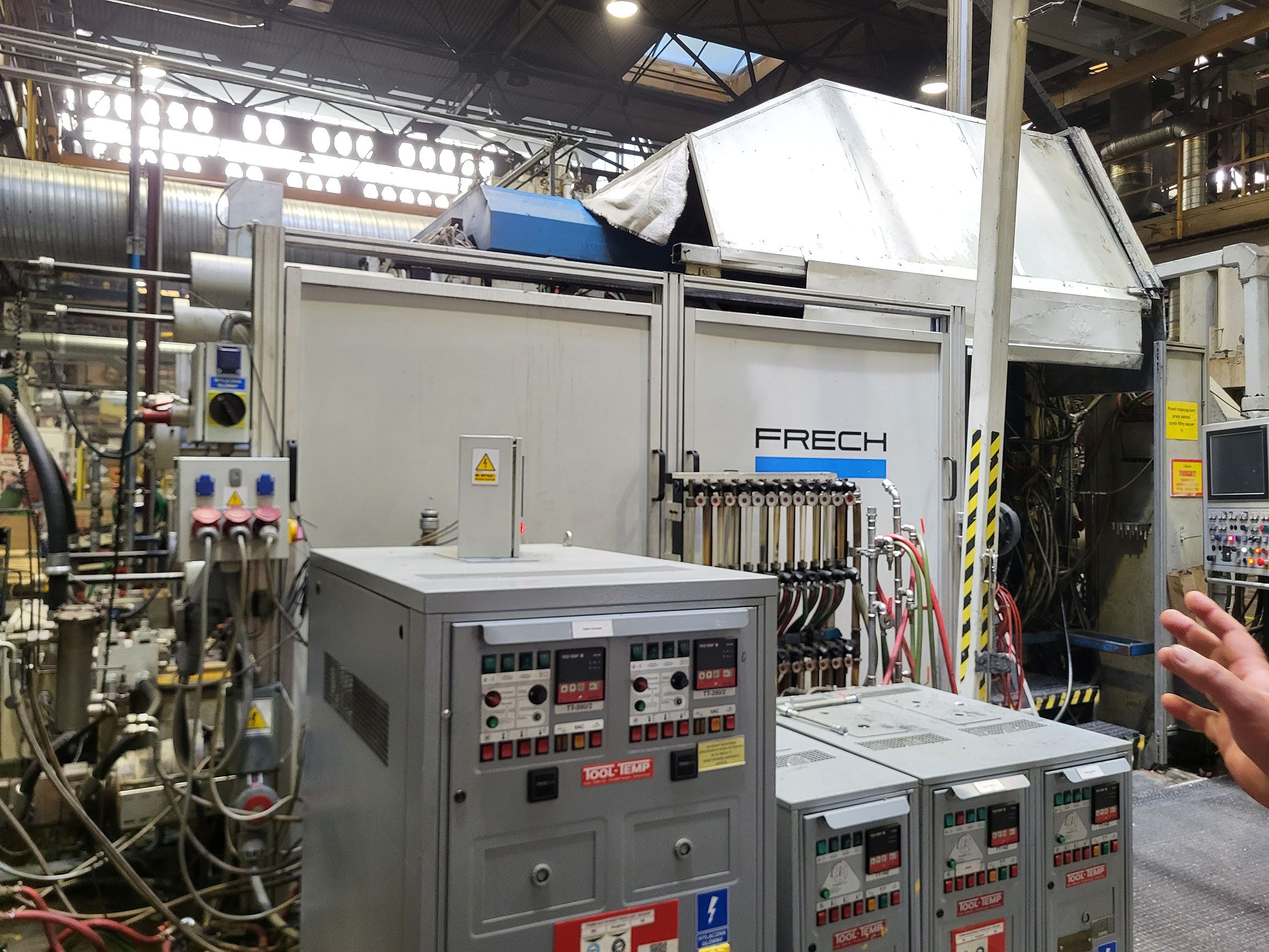 Zimnokomorowa maszyna odlewnicza Frech DAK 1250-112 RC KK1698, używana