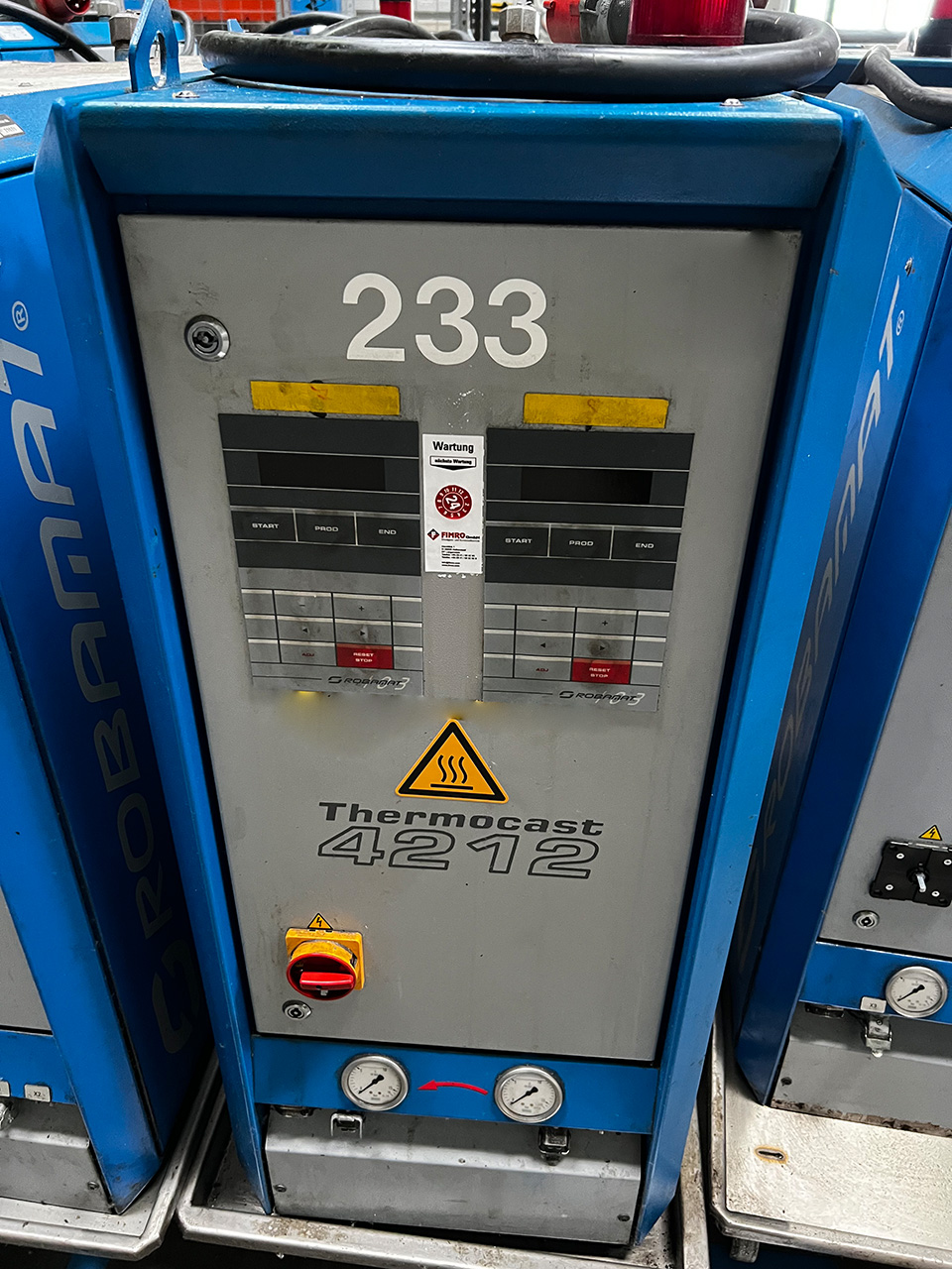 Regulator temperatury oleju Robamat Thermocast 4212 ZU2254, używany