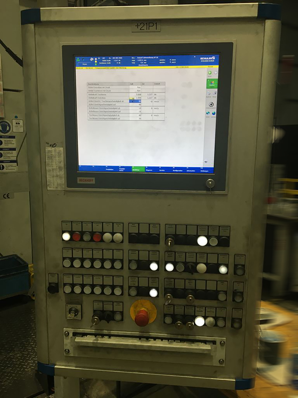 Schuler SHC-2500-5.0x2.5 Prasa do prób punktowych PR2489, używana