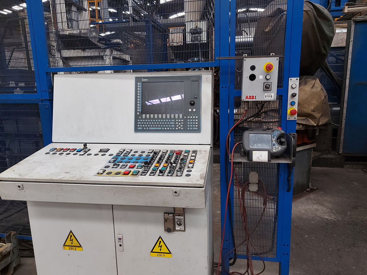 Idra-OL-1900-S-cold-chamber-die-casting-machine-KK1587-p15 Zimnokomorowa maszyna odlewnicza Idra OL 1900 S KK1587, używana