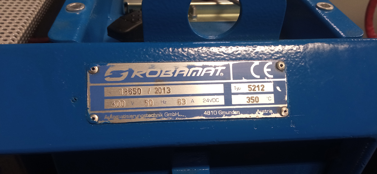 Robamat Thermocast 5212 regulator temperatury oleju ZU2227, używany Robamat Thermocast 5212 regulator temperatury oleju ZU2227, używany