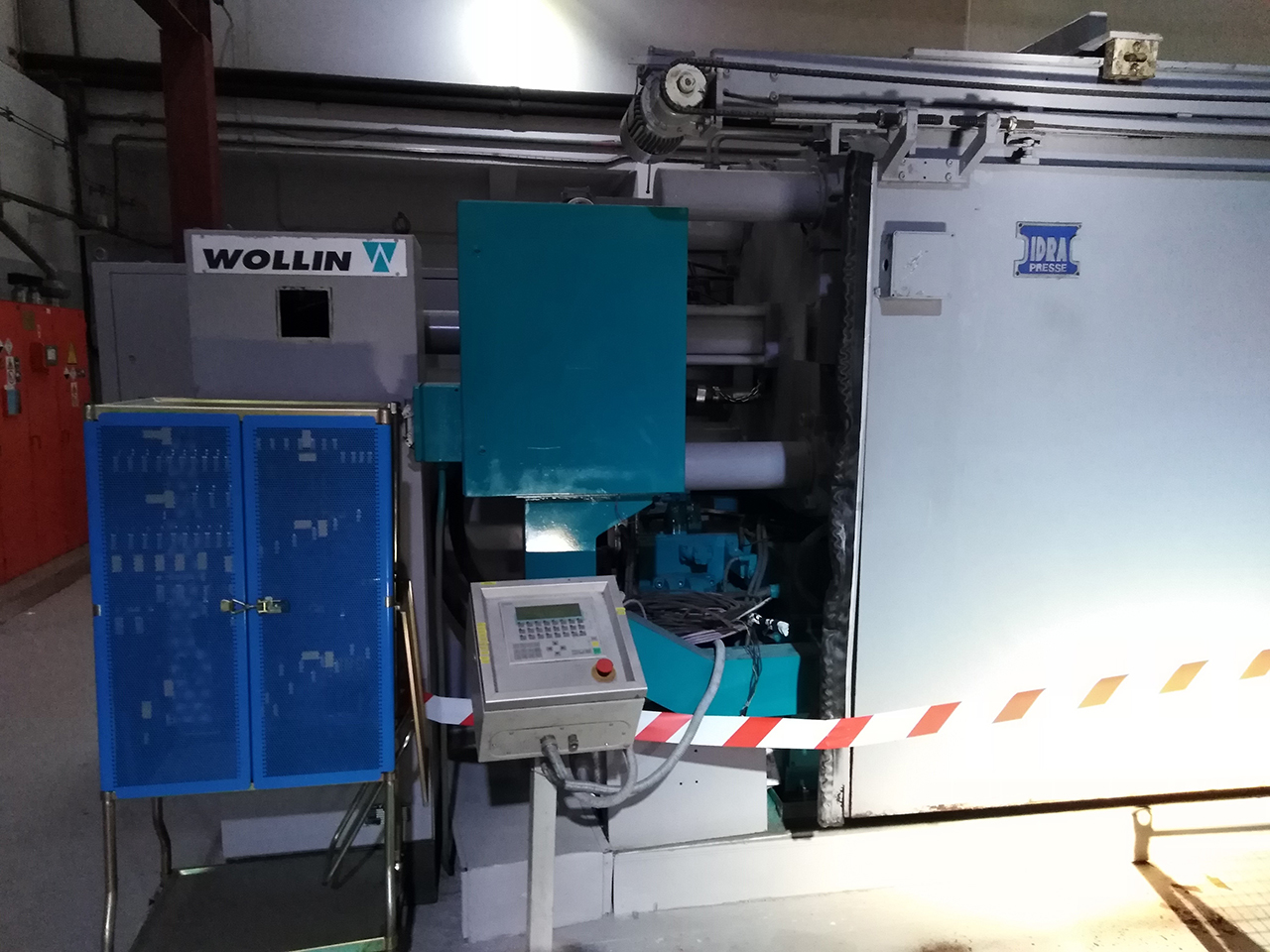 Idra-OL-560-PRP-cold-chamber-die-casting-machine-KK1601-p2 Idra OL 560 PRP maszyna odlewnicza zimnokomorowa KK1601, używana