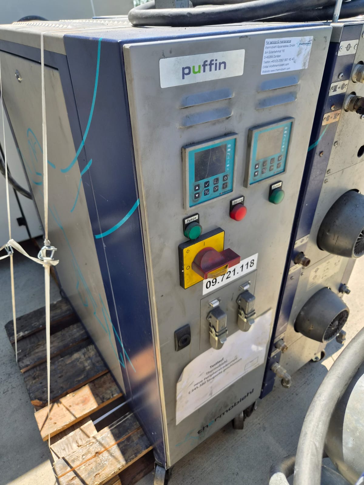 Robamat Thermocast 5212 regulator temperatury oleju ZU2201, używany