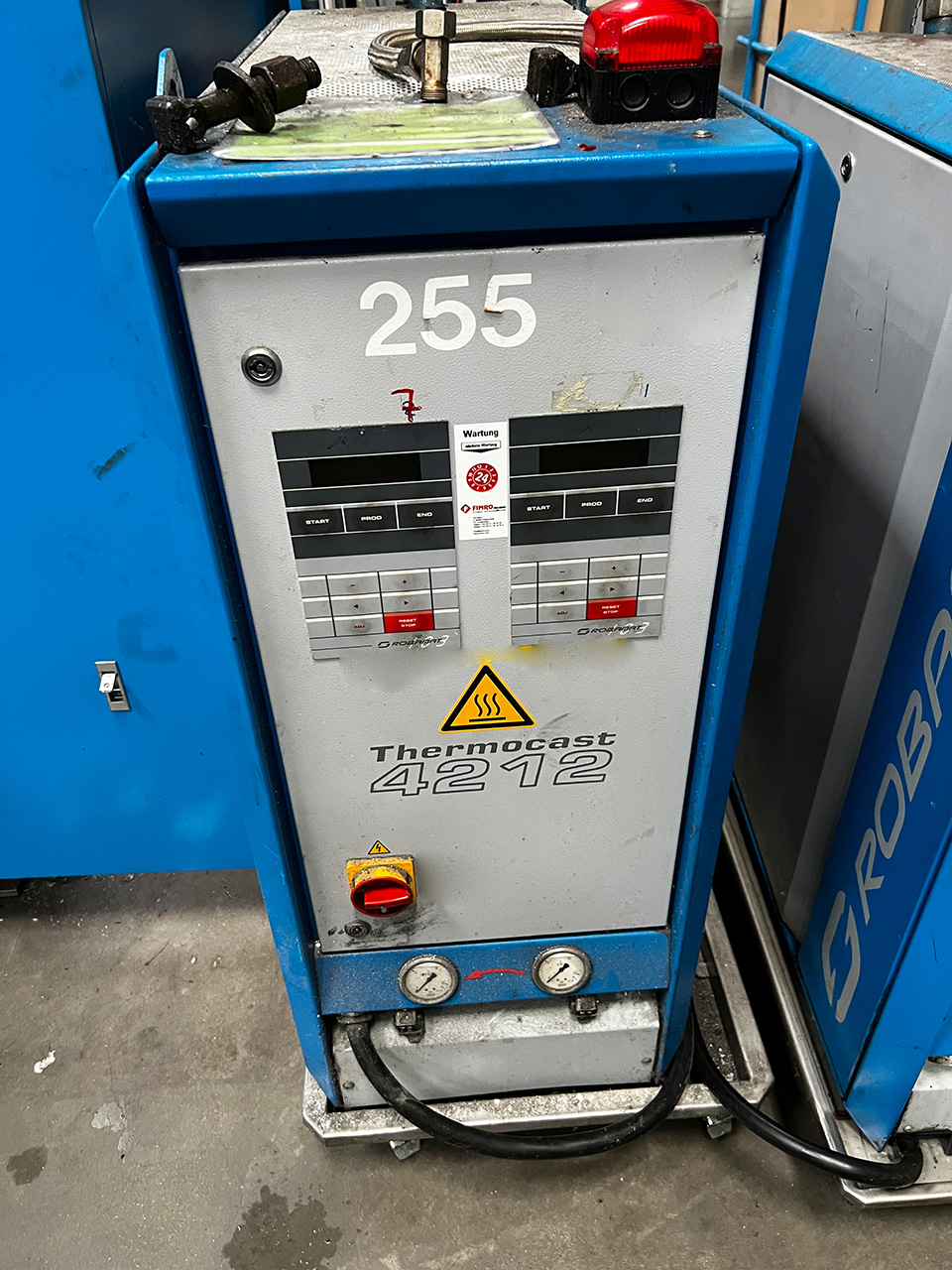 Regulator temperatury oleju Robamat Thermocast 4212 ZU2255, używany