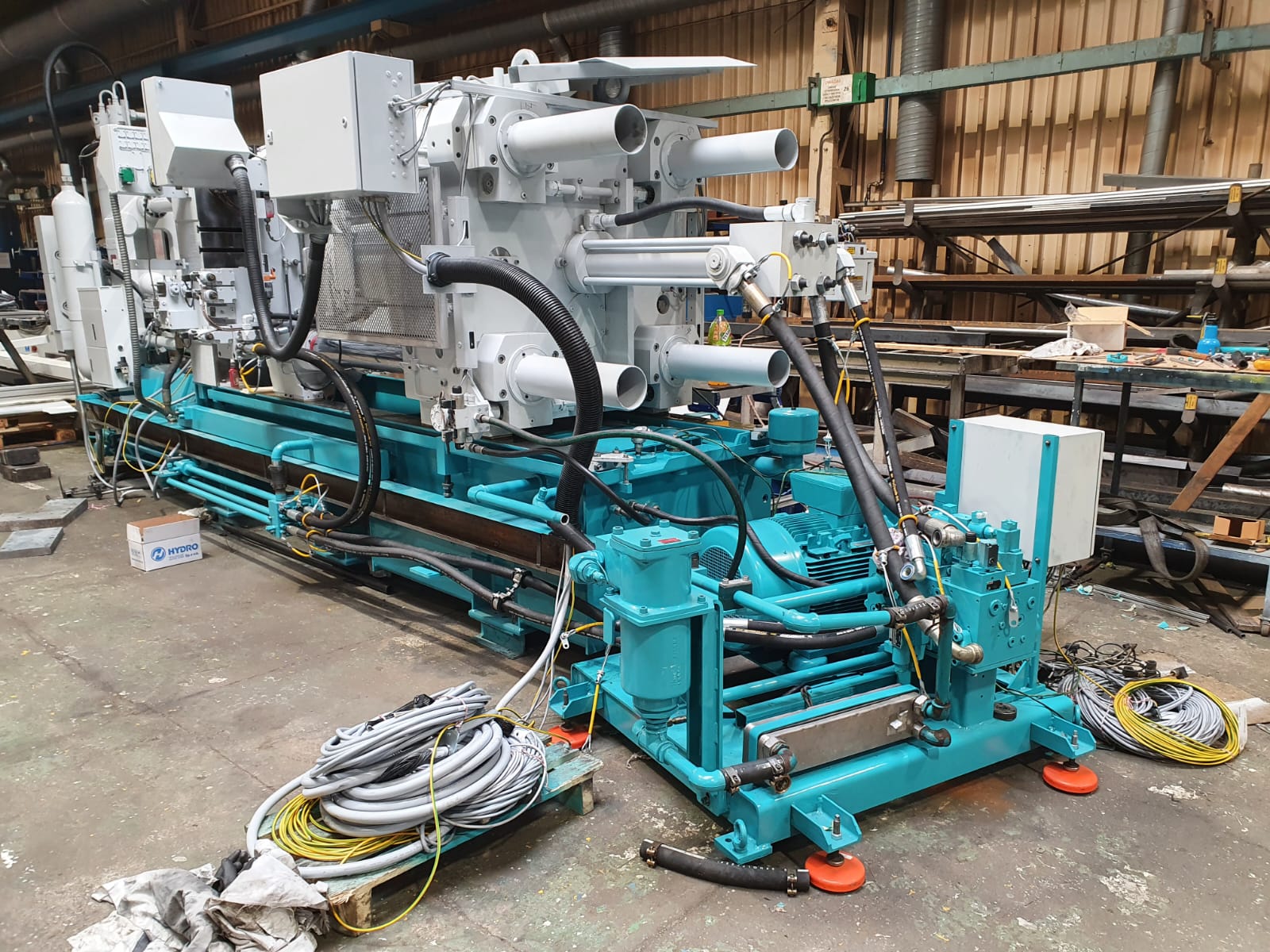 Regeneracja zimnokomorowej maszyny odlewniczej