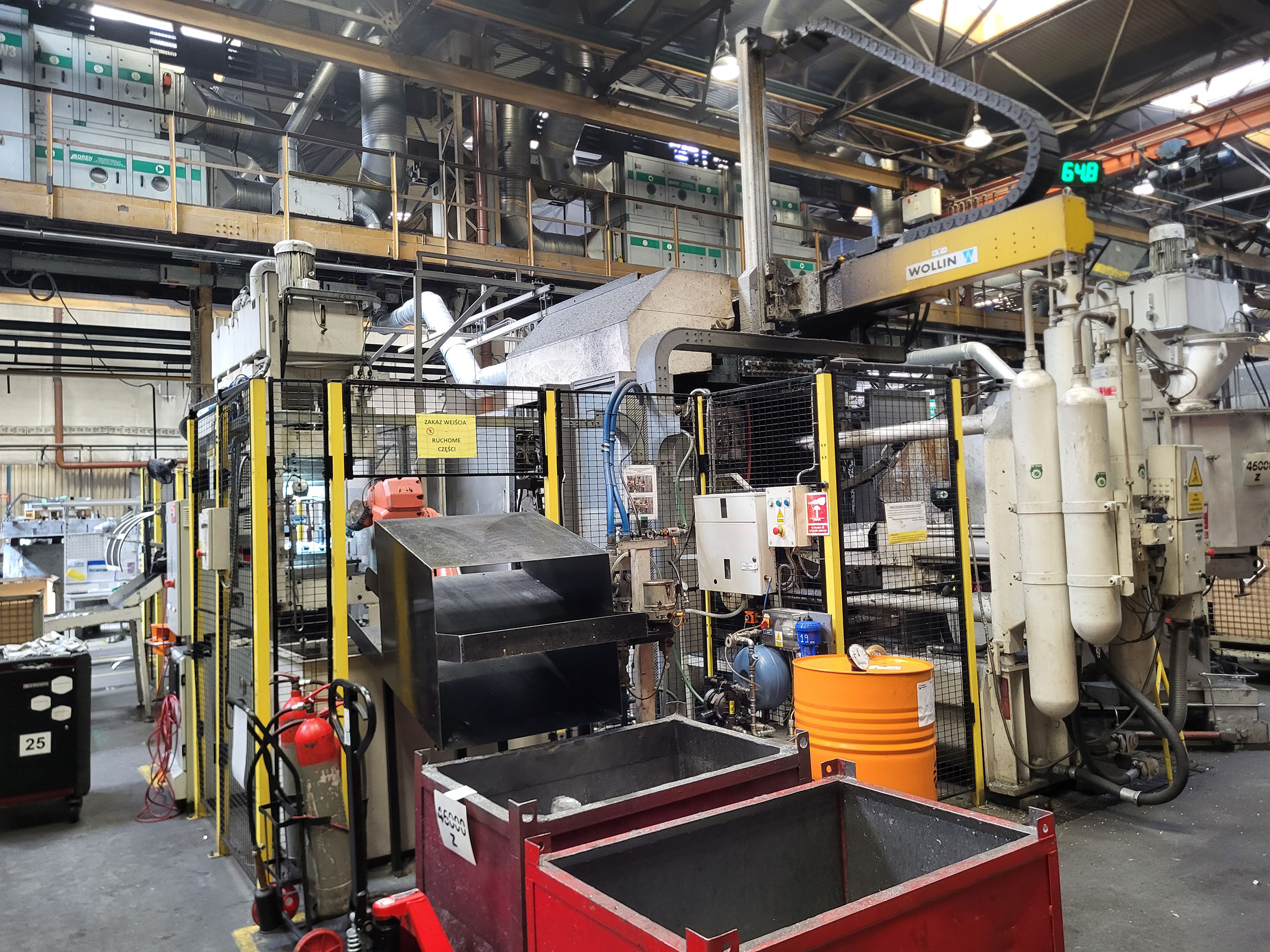 Maszyna odlewnicza zimnokomorowa Bühler SC D/84 KK1695, używana