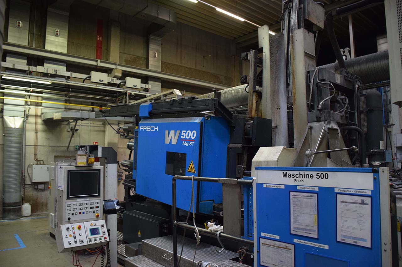 Gorącokomorowa maszyna odlewnicza Frech W500 WK1475, używana