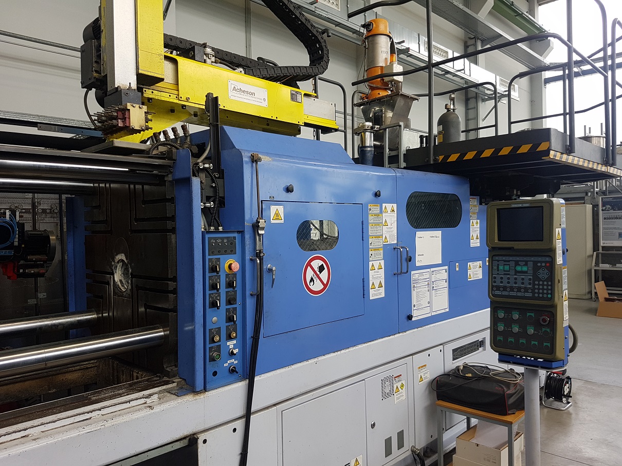 JSW JLM 220-MG Maszyna do tiksomouldingu magnezu KK1669, używana