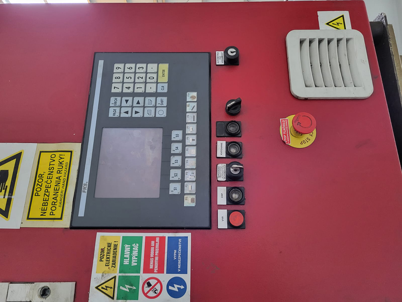 Prasa krawędziowa Tecnopres KZP 40 EP1996, używana Prasa krawędziowa Tecnopres KZP 40 EP1996, używana