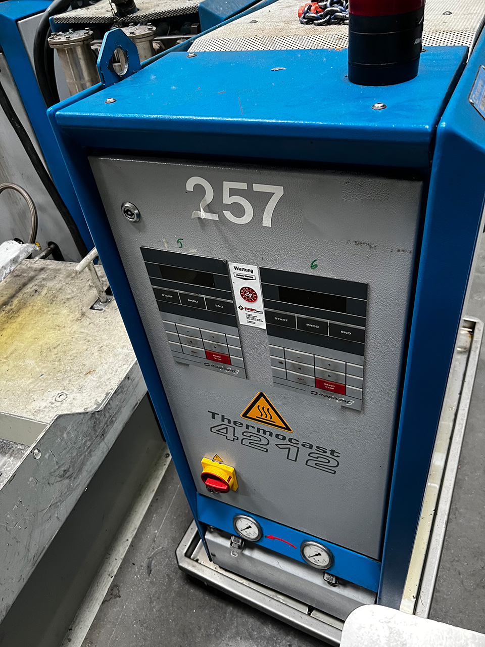 Regulator temperatury oleju Robamat Thermocast 4212 ZU2256, używany