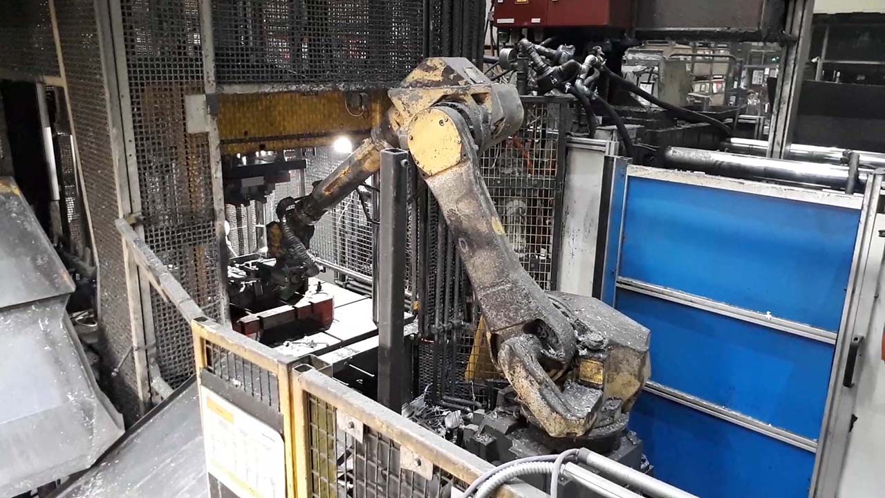 FANUC M-710iC/50, E-33082 robot odlewniczy HR1834, używany