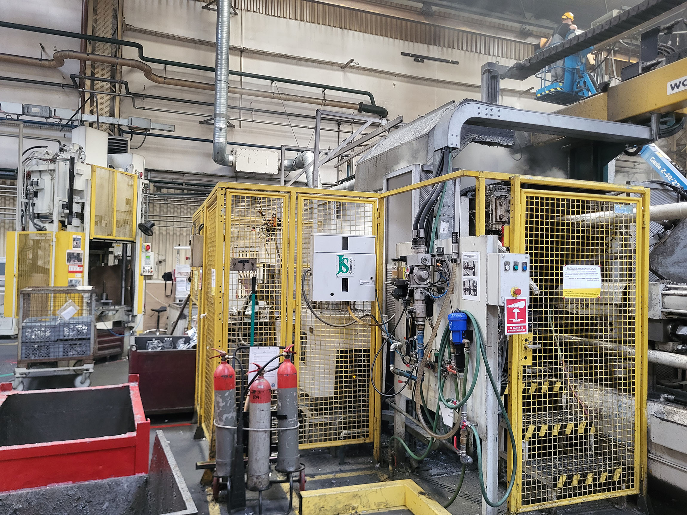 Maszyna odlewnicza zimnokomorowa Bühler SC D/84 KK1691, używana