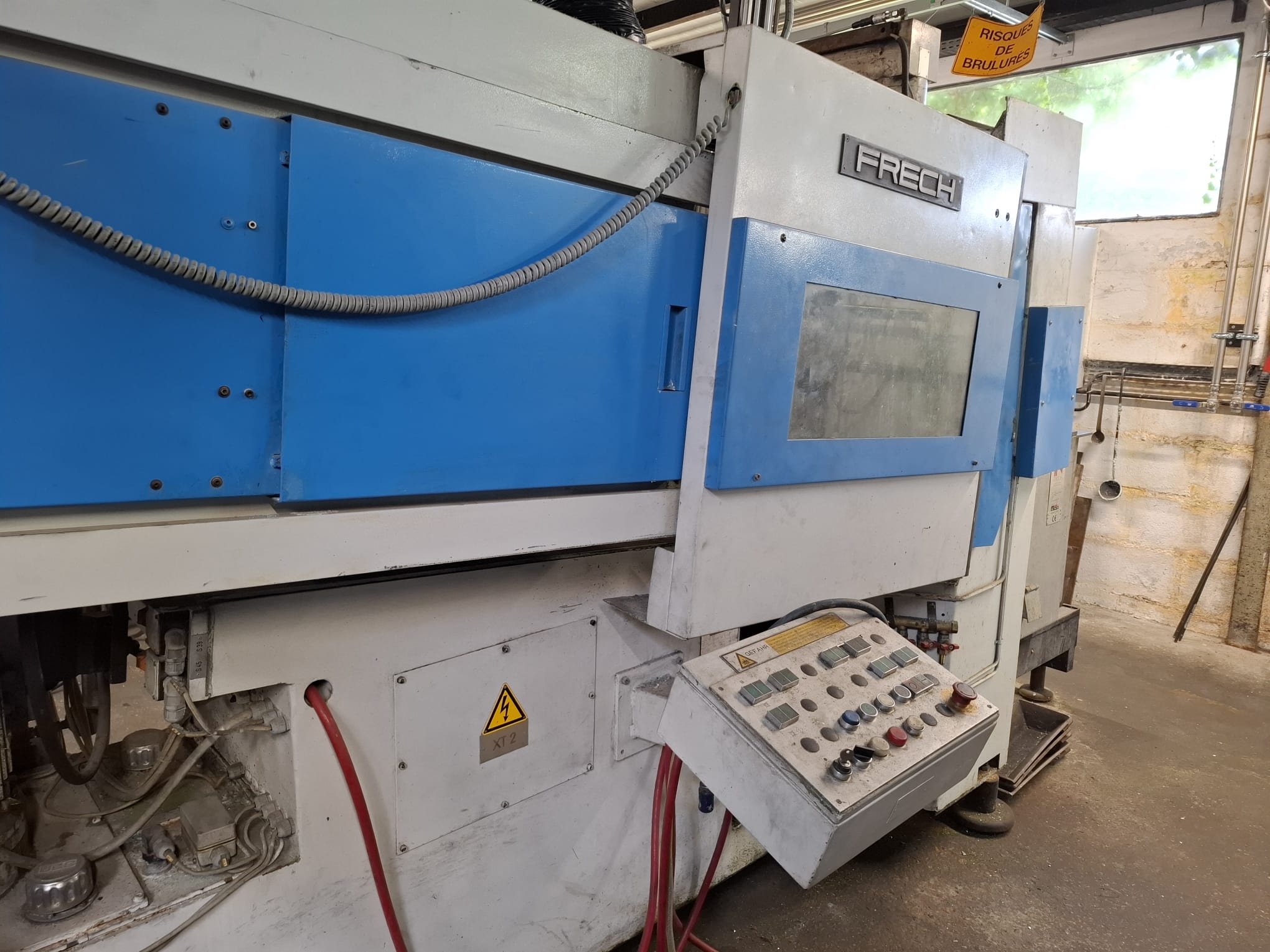 Maszyna do odlewania ciśnieniowego z gorącą komorą Frech DAW 50, model WK1483, używana