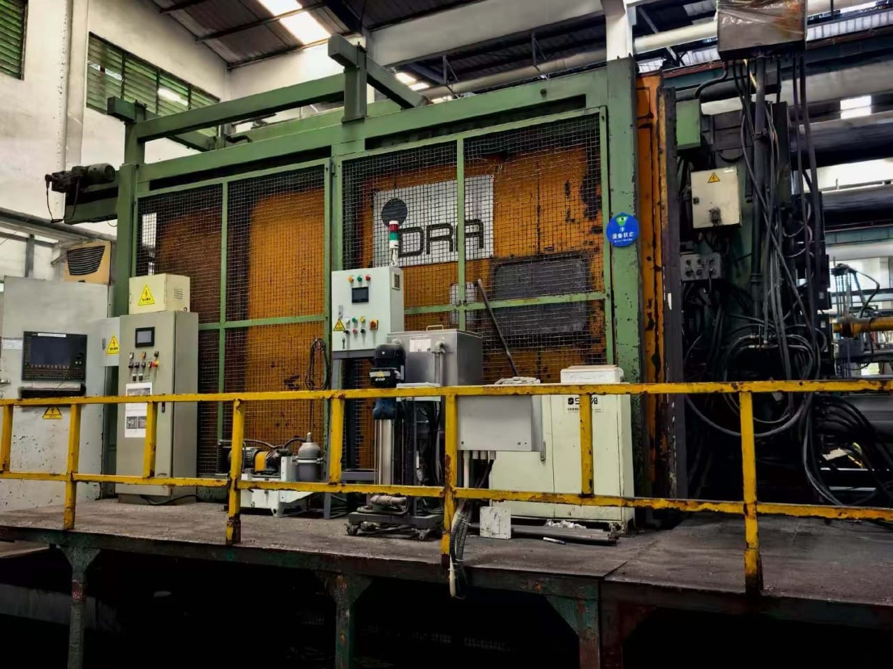 Maszyna do odlewania ciśnieniowego w komorze zimnej Idra OL 3000 PRP, model KK1713, używana